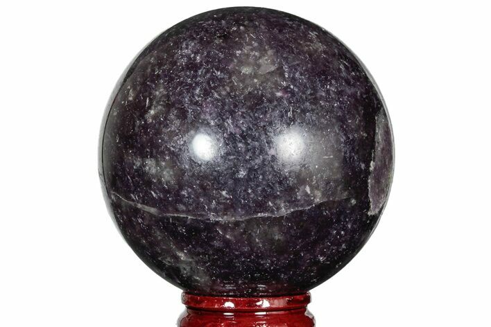 Sparkly, Purple Lepidolite Sphere - Madagascar #214011